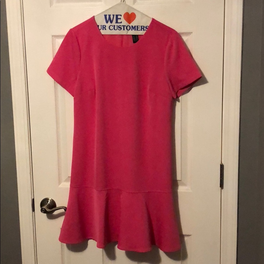 Label by five twelve pink dress.